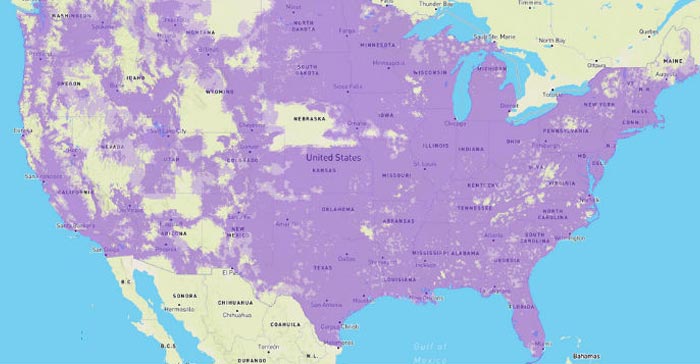 Top 10 Cell Phone Coverage Map Comparison in 2022