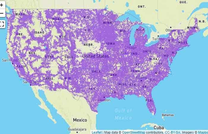 Top 10 Cell Phone Coverage Map Comparison in 2023