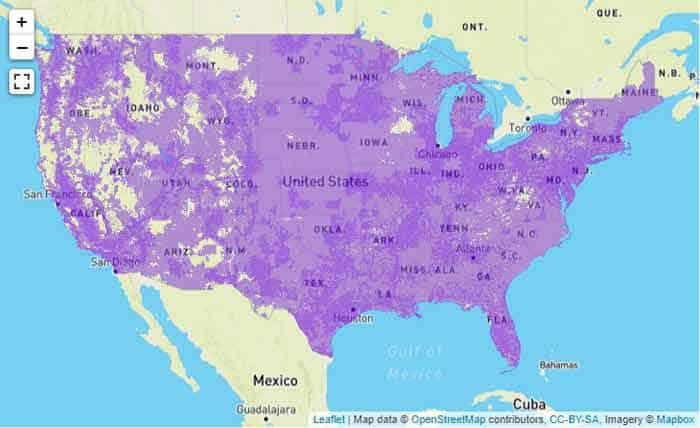 Top 10 Cell Phone Coverage Map Comparison in 2023