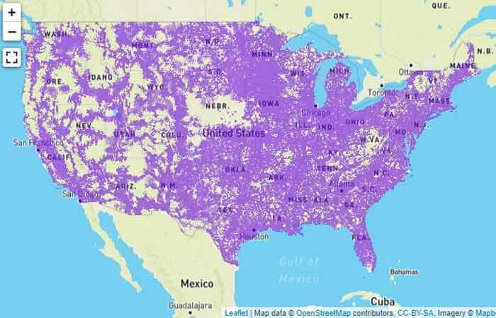 Top 10 Cell Phone Coverage Map Comparison In 2023 