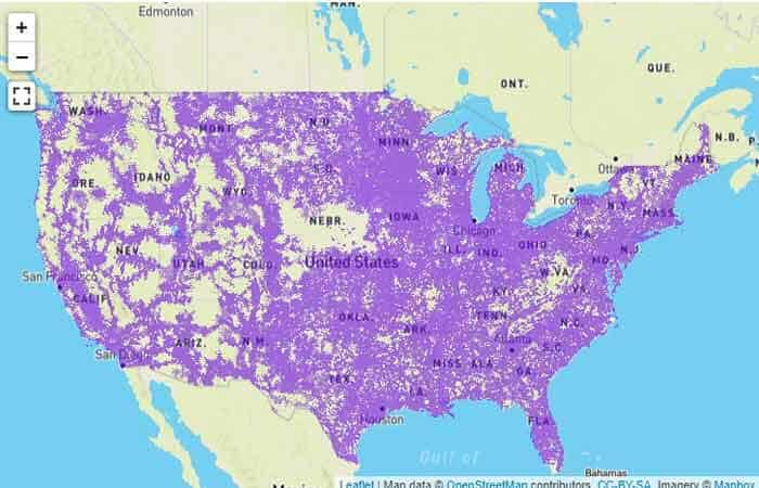 Top 10 Cell Phone Coverage Map Comparison in 2023