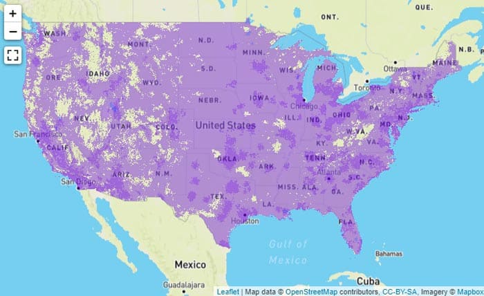 Top 10 Cell Phone Coverage Map Comparison in 2023