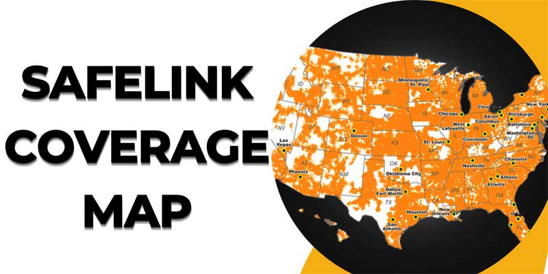 SafeLink Coverage Map : How it Compares?