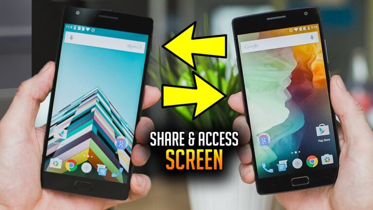 share screen in android